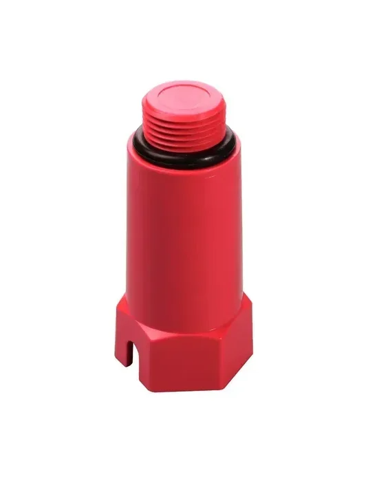 Заглушка пластикова Mastec PPR/PUSH/PRESS ЗР 1/2" Червоний