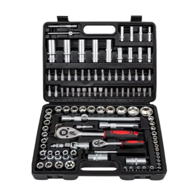 Набор инструментов ONEX OX250S 108 пр. 1/2" и 1/4" Cr-V в пластиковом кейсе (OX250S)