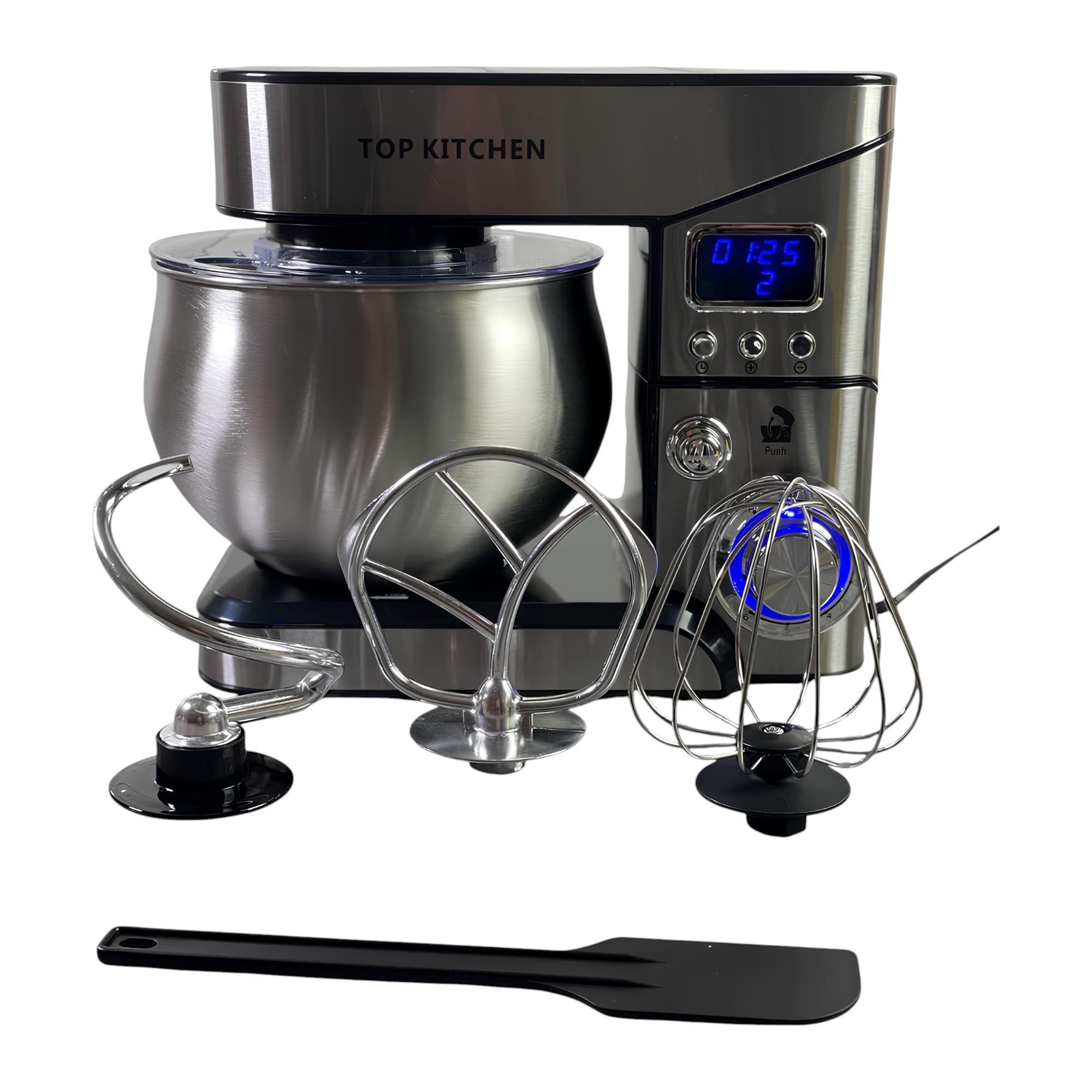 Тістоміс кухонний Top Kitchen планетарний з таймером та насадками TK00224 4000 Вт 6 л (є188) - фото 4
