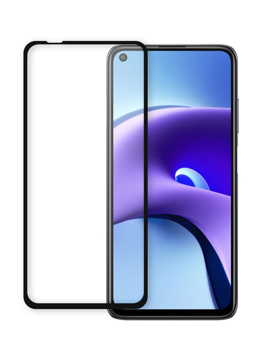 Защитное стекло для Redmi Note 9T полная проклейка экрана