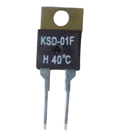 Термостат KSD-01F-H-40°C/TO220-2pin контакты нормально разомкнуты (47034)