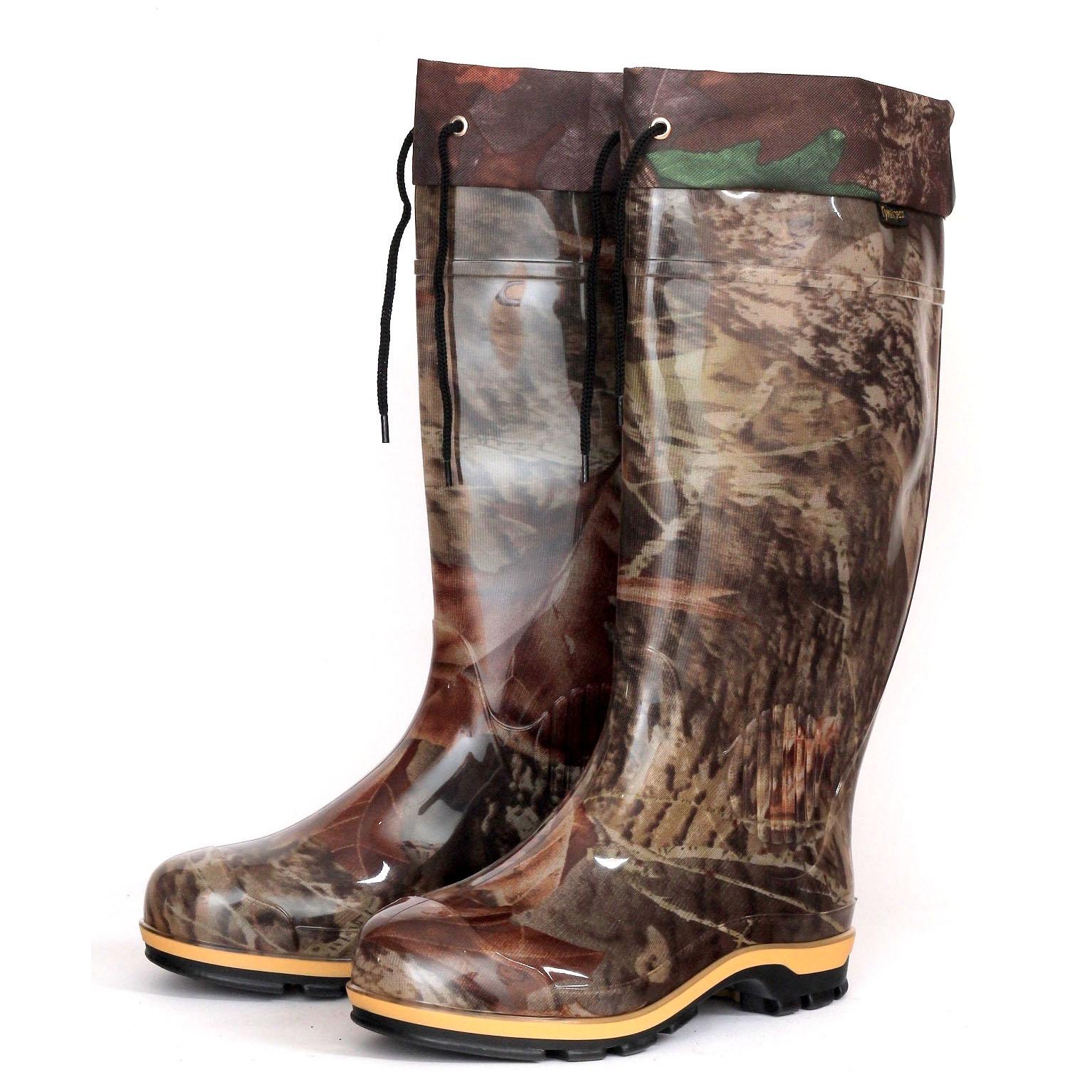 Чоботи чоловічі утеплені ГумаТрест М-01 СУМТ з манжетою трикомпонентне лиття р. 47 (М-01 СУМТ47)