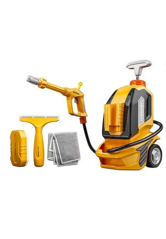 Дитячий ігровий комплект для миття посуду T 017 механічний насос/скребок/губка і серветка