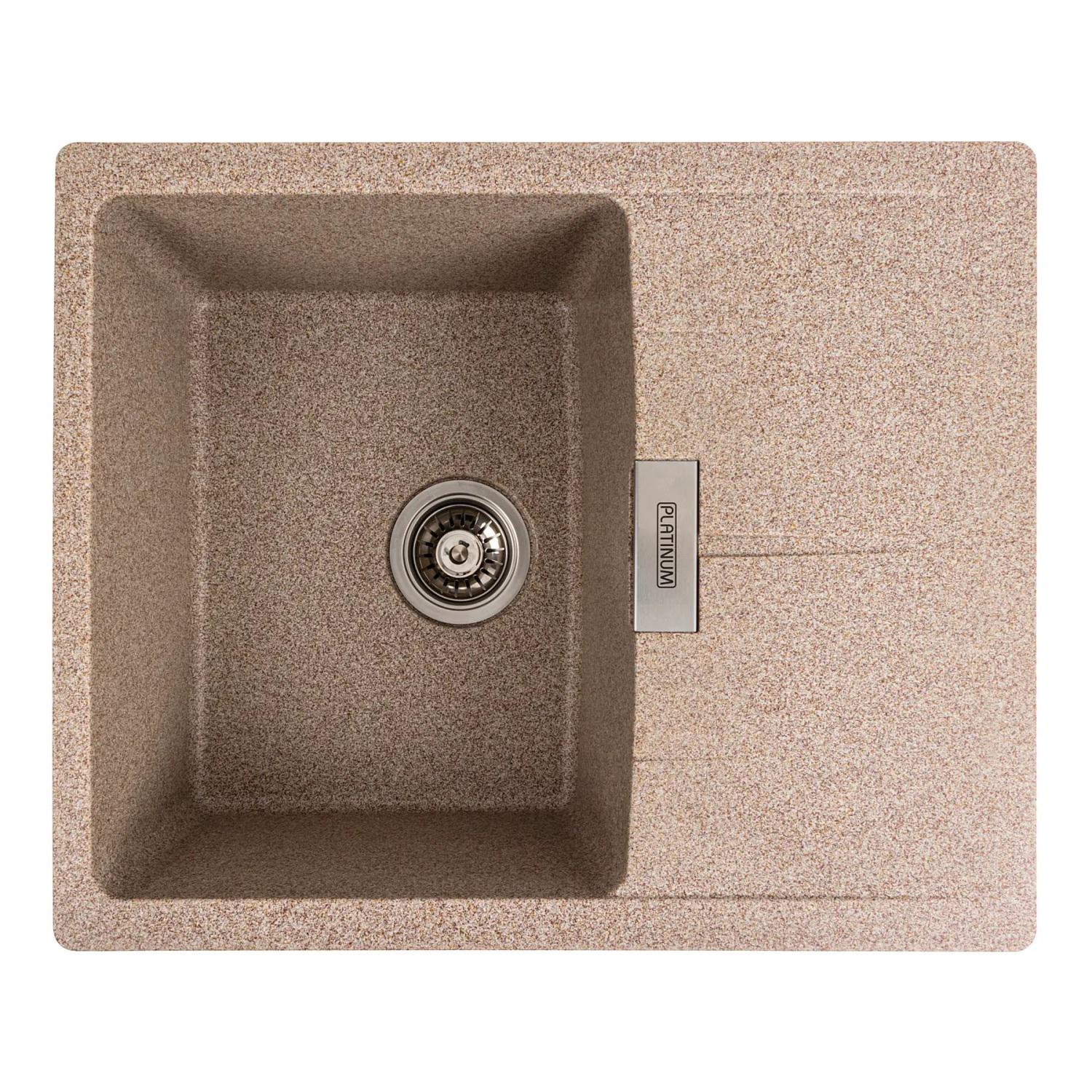 Мойка кухонная Platinum PLS-A40785 прямоугольная гранитная 790x500 мм Бежевый (193841) Мойка кухонная Platinum PLS-A40785 прямоугольная гранитная 790x500 мм Бежевый (193841)