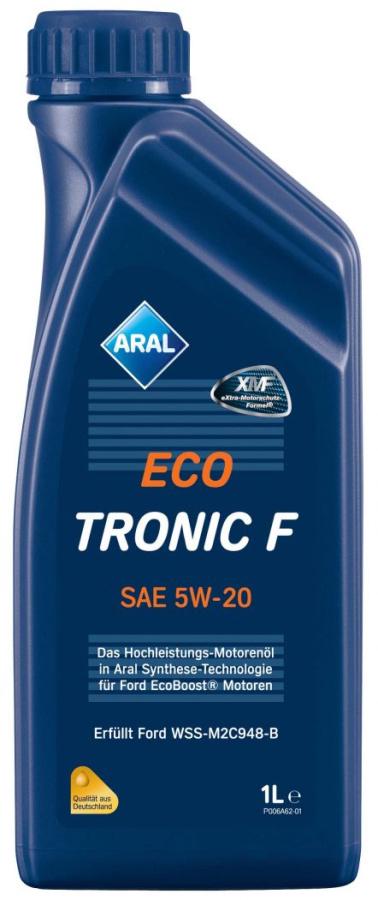 Моторное масло ARAL EcoTronic F 5W-20 1 л (15318F) - фото 1