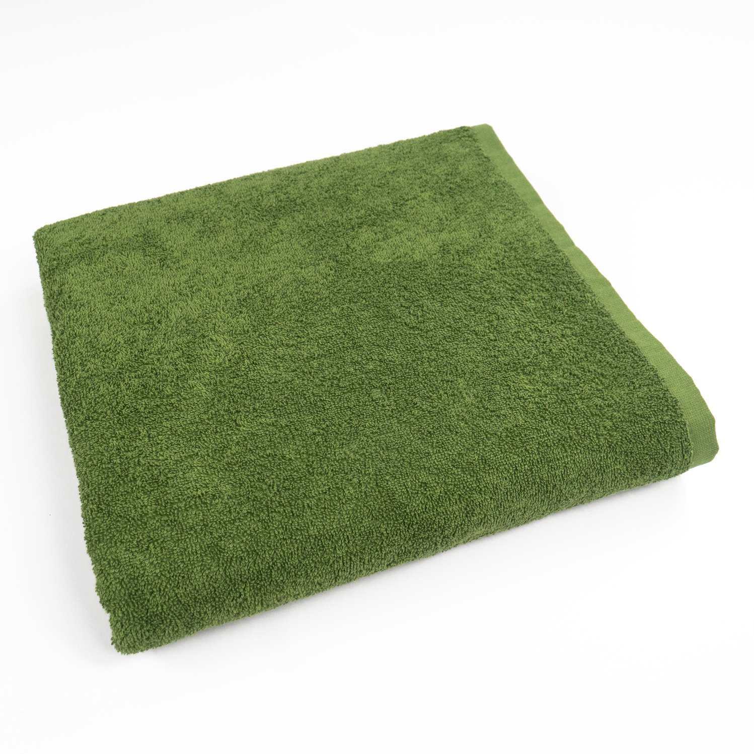 Полотенце банное махровое GM Textile 70х140 см Хаки (400-140-Khaki)