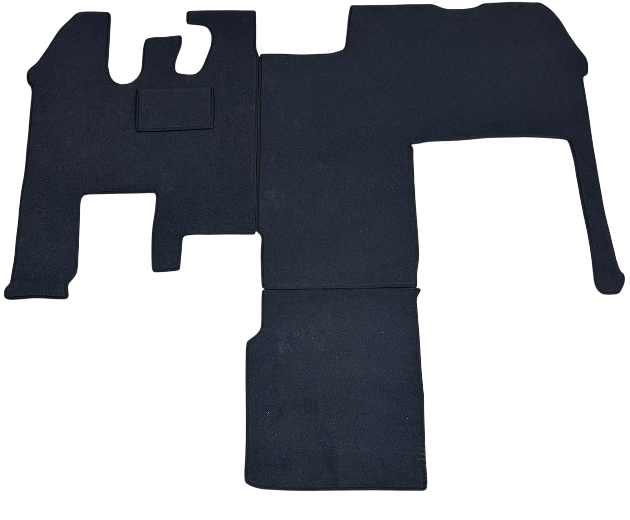 Коврики в салон ворсовые для Renault Magnum 460 DXI МКПП 2009 кабина трансформер со столиком 5 шт. Черный (27327162)