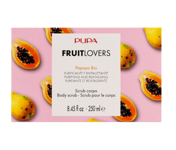 Скраб для тіла Pupa Fruit Lovers Papaya Bio Body Scrub 250 мл (2722267369) - фото 2