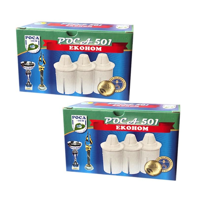 Комплект картриджей РОСА 501 Эконом 6 шт. (1696927504)