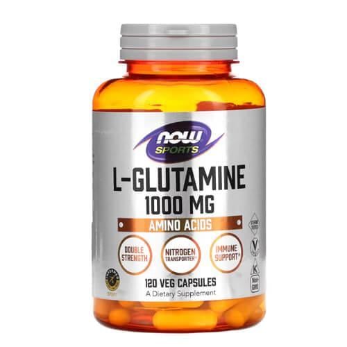 Глютамин NOW L-Glutamine 1000 мг 120 капс. (NOW-00094)