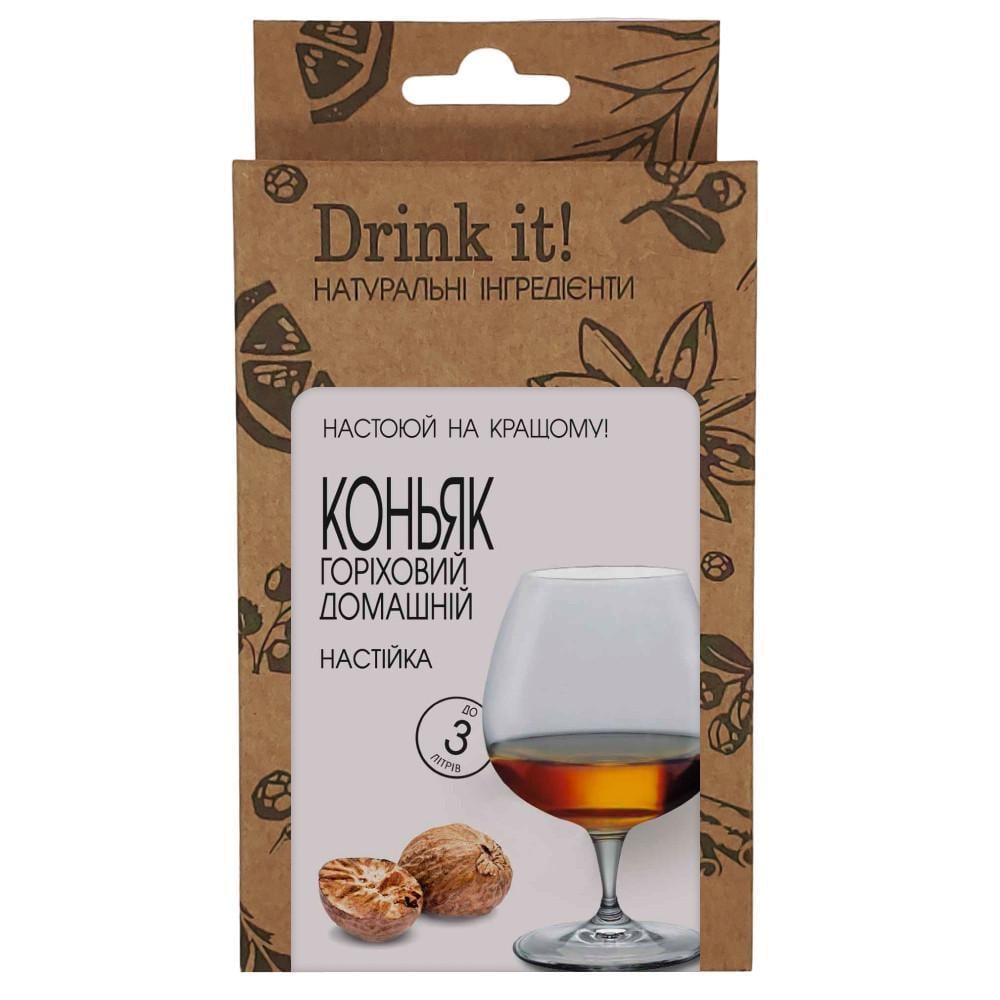 Набор для настаивания Drink it Коньяк ореховый домашний (16651) Набор для настаивания Drink it Коньяк ореховый домашний (16651)