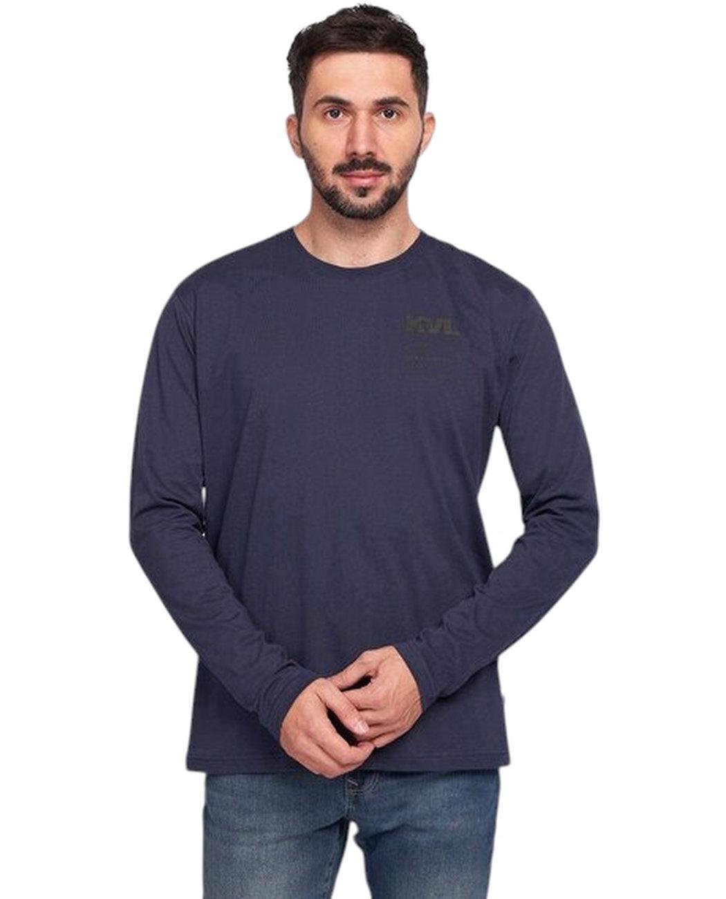 Футболка с длинным рукавом мужская Kenvelo 10106092.N05 XXL Синий (5942723003874)