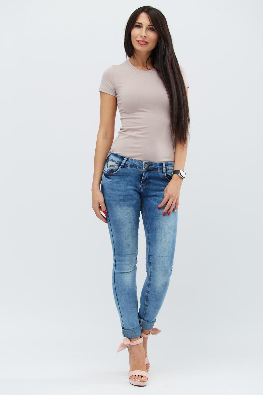 Джинсы Super Skinny -31034-11 р. 28 Голубой (2000002104100) - фото 2 Джинсы Super Skinny -31034-11 р. 28 Голубой (2000002104100) - фото 2