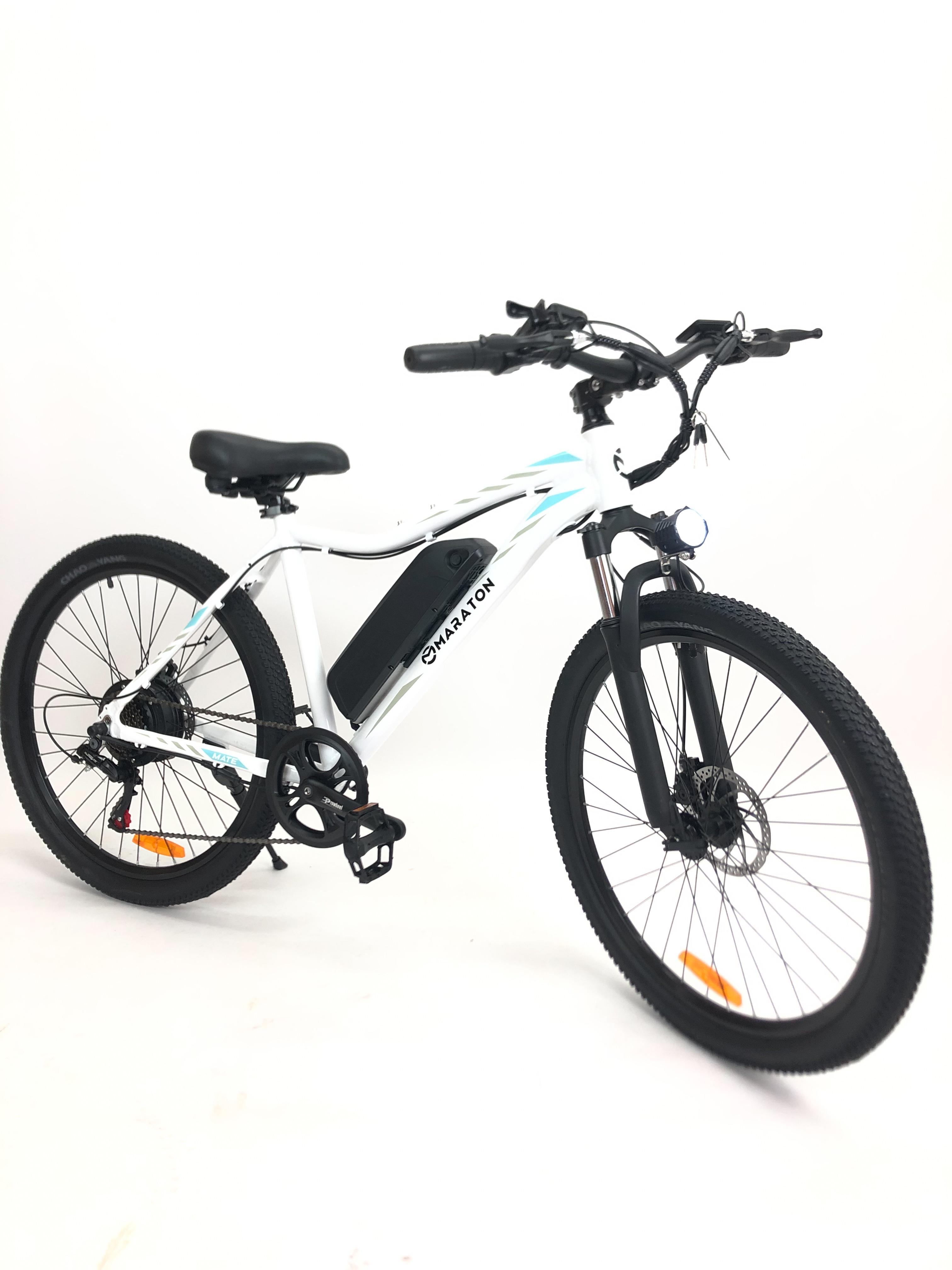 Электровелосипед фетбайк Maraton Fatbike 26" 500W 36V 18Ah Белый Электровелосипед фетбайк Maraton Fatbike 26" 500W 36V 18Ah Белый