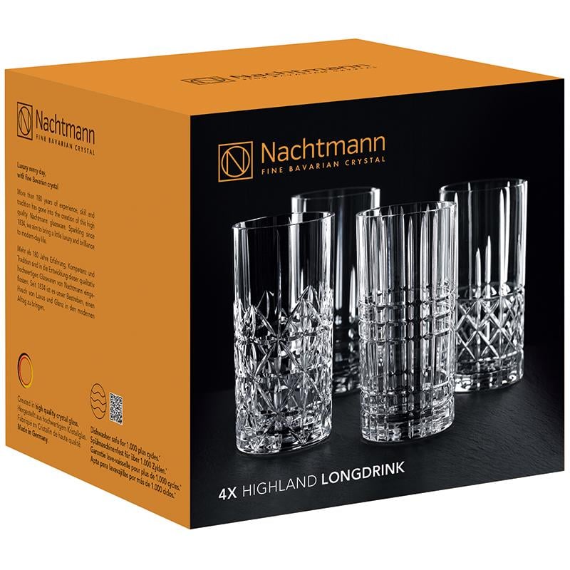 Набор стаканов для напитков Nachtmann Highland 445 мл 4 шт. (101000282)