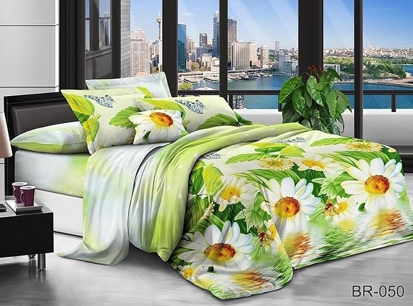 Комплект постельного белья TAGtekstil евро наволочки 50x70 см (BR050)