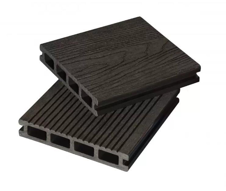Террасная доска ДПК Renwood Classic 3D 140х25х4000 мм Антрацитовый - фото 1 Террасная доска ДПК Renwood Classic 3D 140х25х4000 мм Антрацитовый - фото 1