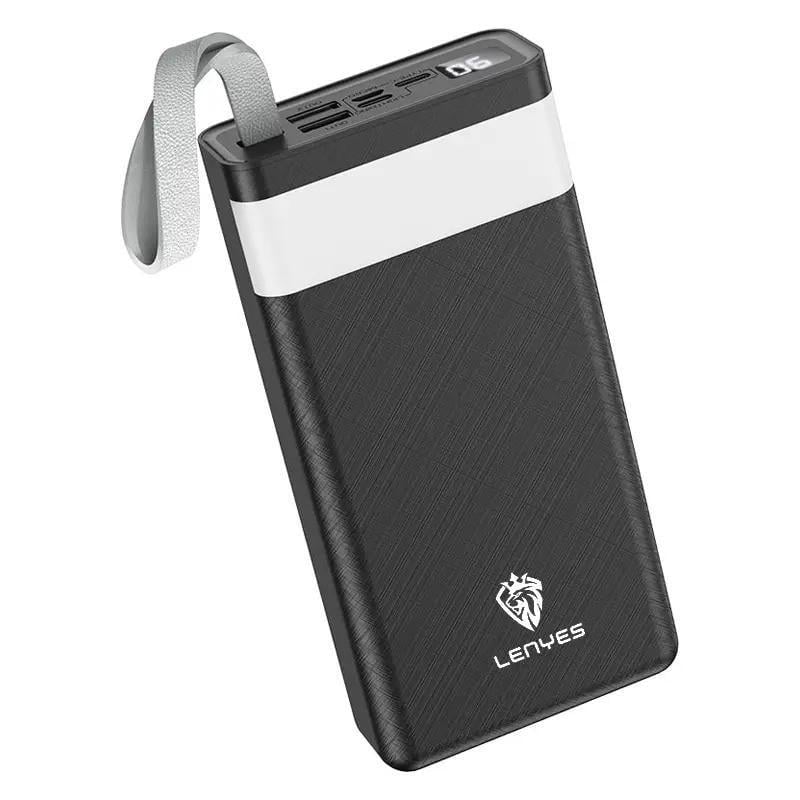 Повербанк Lenyes PX391 30000 mAh с фонариком (1662127939)