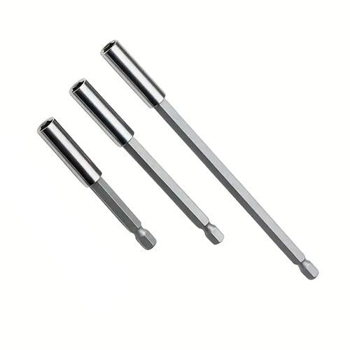 Набор магнитных бит шестигранные 1/4" 75/100/150 мм 3 шт. Хром (811248) - фото 2 Набор магнитных бит шестигранные 1/4" 75/100/150 мм 3 шт. Хром (811248) - фото 2