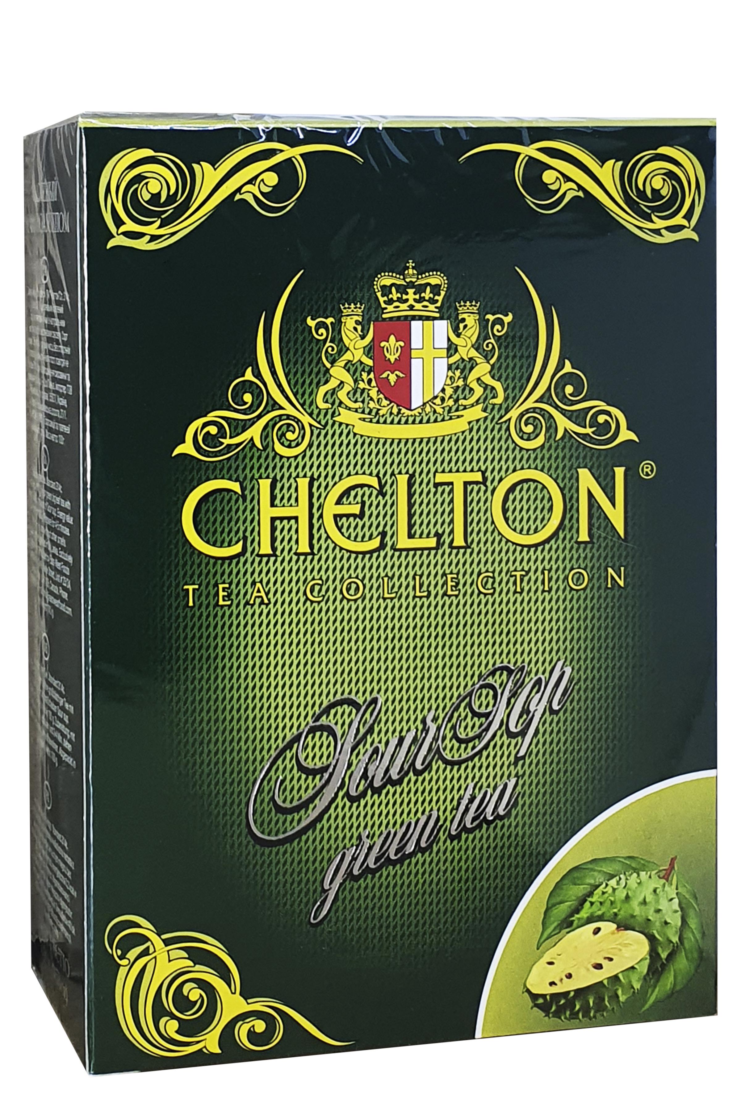 Чай зеленый Chelton с саусепом листовой 100 г (52314)