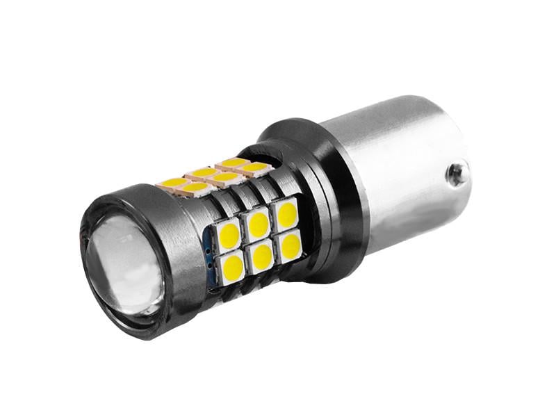 Автолампа світлодіодна T25 P21W 1156 12 В SMD3030-27led Білий (2399) Автолампа світлодіодна T25 P21W 1156 12 В SMD3030-27led Білий (2399)