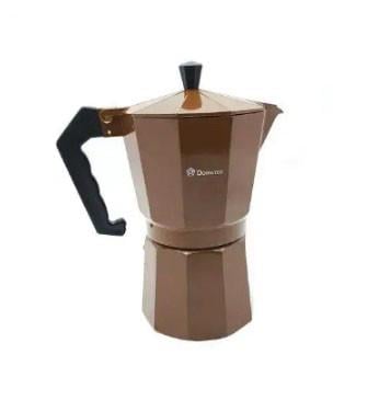 Гейзерная кофеварка Domatec DT-2709 на 9 чашек Коричневый (2567589835) - фото 4 Гейзерная кофеварка Domatec DT-2709 на 9 чашек Коричневый (2567589835) - фото 4