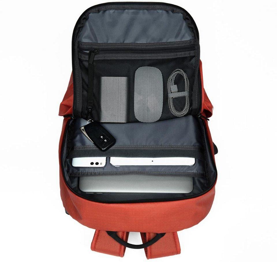 Рюкзак RunMi 90GOFUN all-weather function city backpack Red (30985) - фото 2