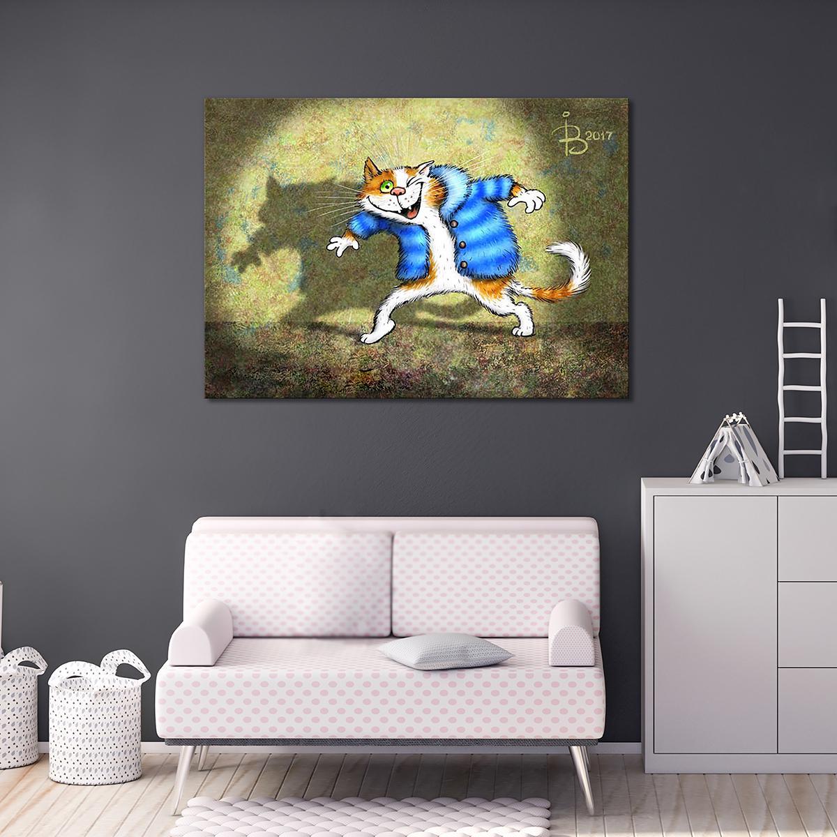 Модульная картина Остерегайтесь подделок 1 модуль 60x90 см