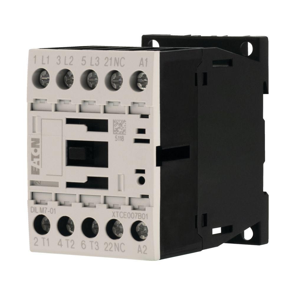 Контактор силовой Eaton DILM7-01 230V 50 Hz 240V 60 Hz (276585)