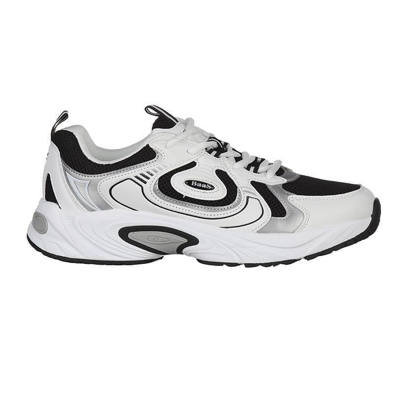 Кросівки чоловічі BaaS M7586-4C з комбінованих матеріалів р. 42 Білий (20282) - фото 3 Кросівки чоловічі BaaS M7586-4C з комбінованих матеріалів р. 42 Білий (20282) - фото 3