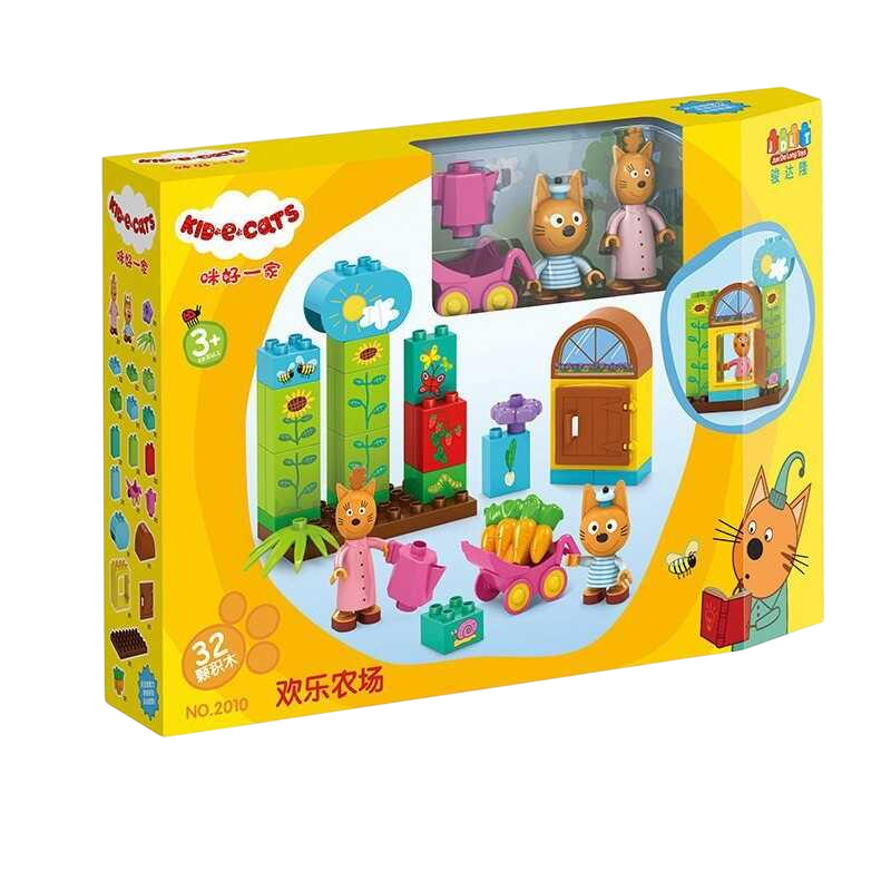 Конструктор дитячий фігурки 2 героїв рухомі елементи 32 деталі (MTT-197084)