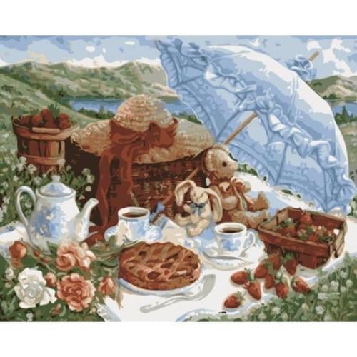 Картина по номерам Идейка Утренний пикник 40x50 см (skl-КНО2201)