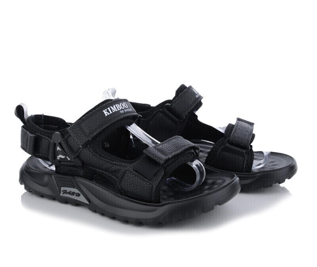 Сандалі для хлопчиків Kimboo T2478/38 р. 38 Чорний