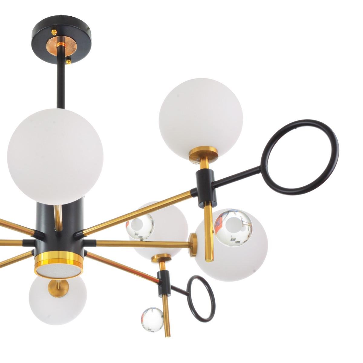 Потолочная люстра Brille BL-752S/8 G4 WW/CW 6 Wx2 - фото 3 Потолочная люстра Brille BL-752S/8 G4 WW/CW 6 Wx2 - фото 3