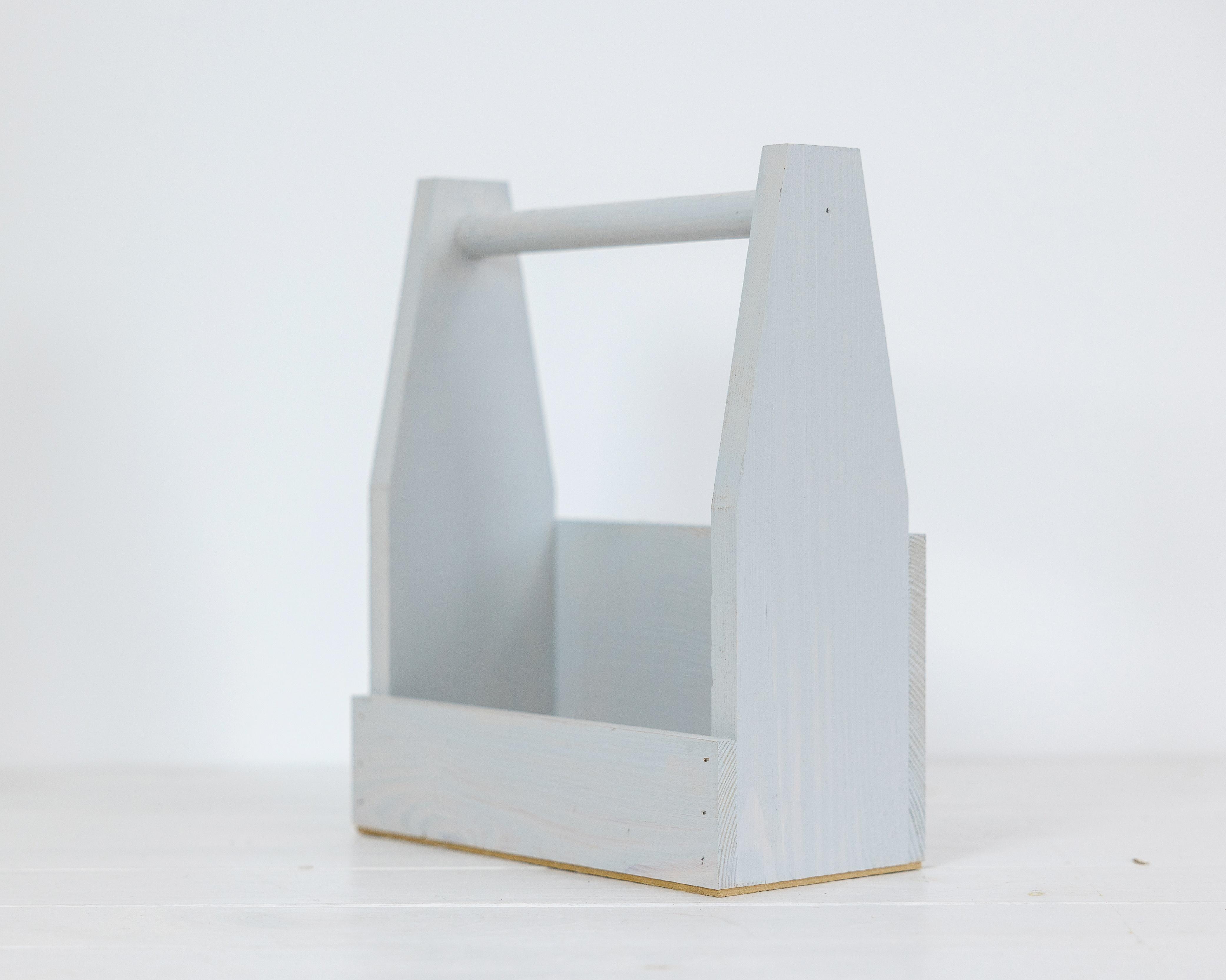 Ящик подарунковий дерев'яний Turbota box Світло-сірий (0002128) - фото 2