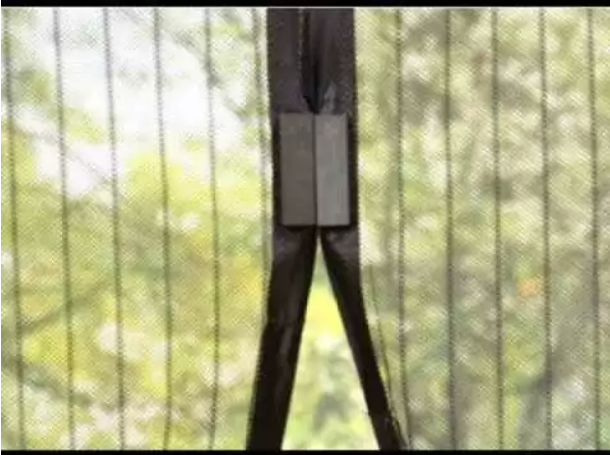 Штора антимоскітна магнітна Magic Mesh сітка на двері 210х100 см - фото 4