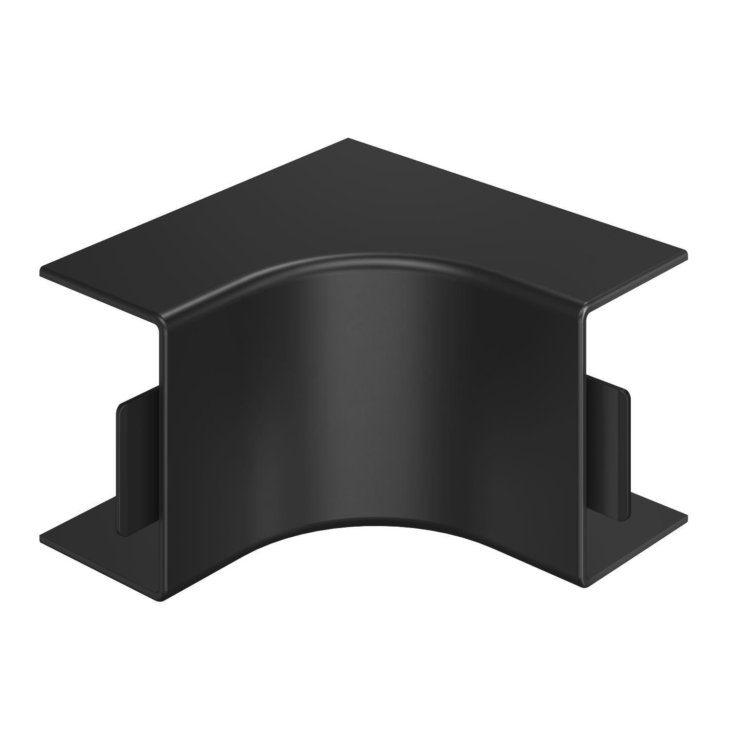 Кут внутрішній OBO Bettermann для короба 60x40 мм ПВХ Чорний (6191762)