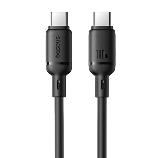 Кабель Baseus Silky Series Cable Type-C to Type-C 100W 1m P10377704113-00 Black