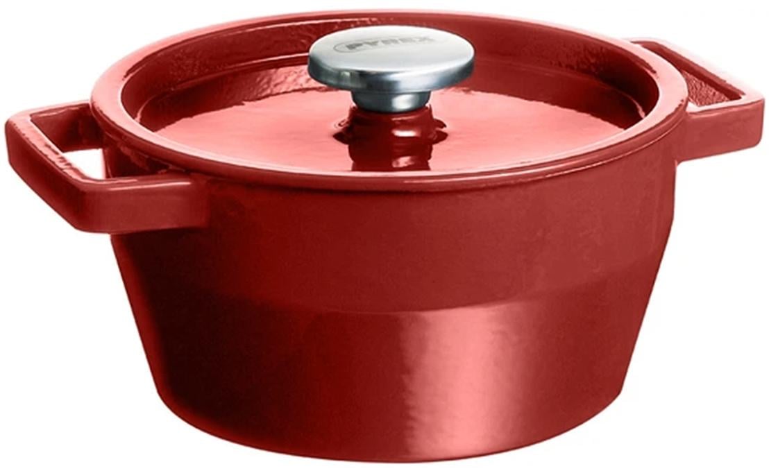 Каструля Pyrex Slow Cook чавунна 2,2 л Red (SC5AC20/6241)