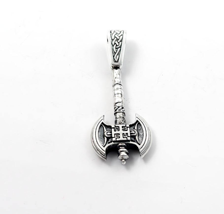 Подвеска оберег Maxi Silver 4424 Топор Перуна (84424)