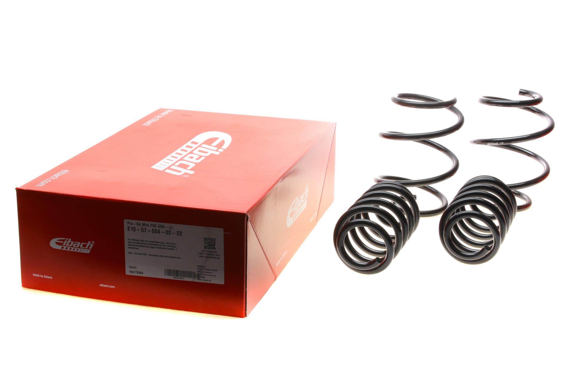 Комплект пружин підвіски EIBACH Pro-Kit для Mini Cooper 13- F56 4 шт. (E10-57-004-02-22)