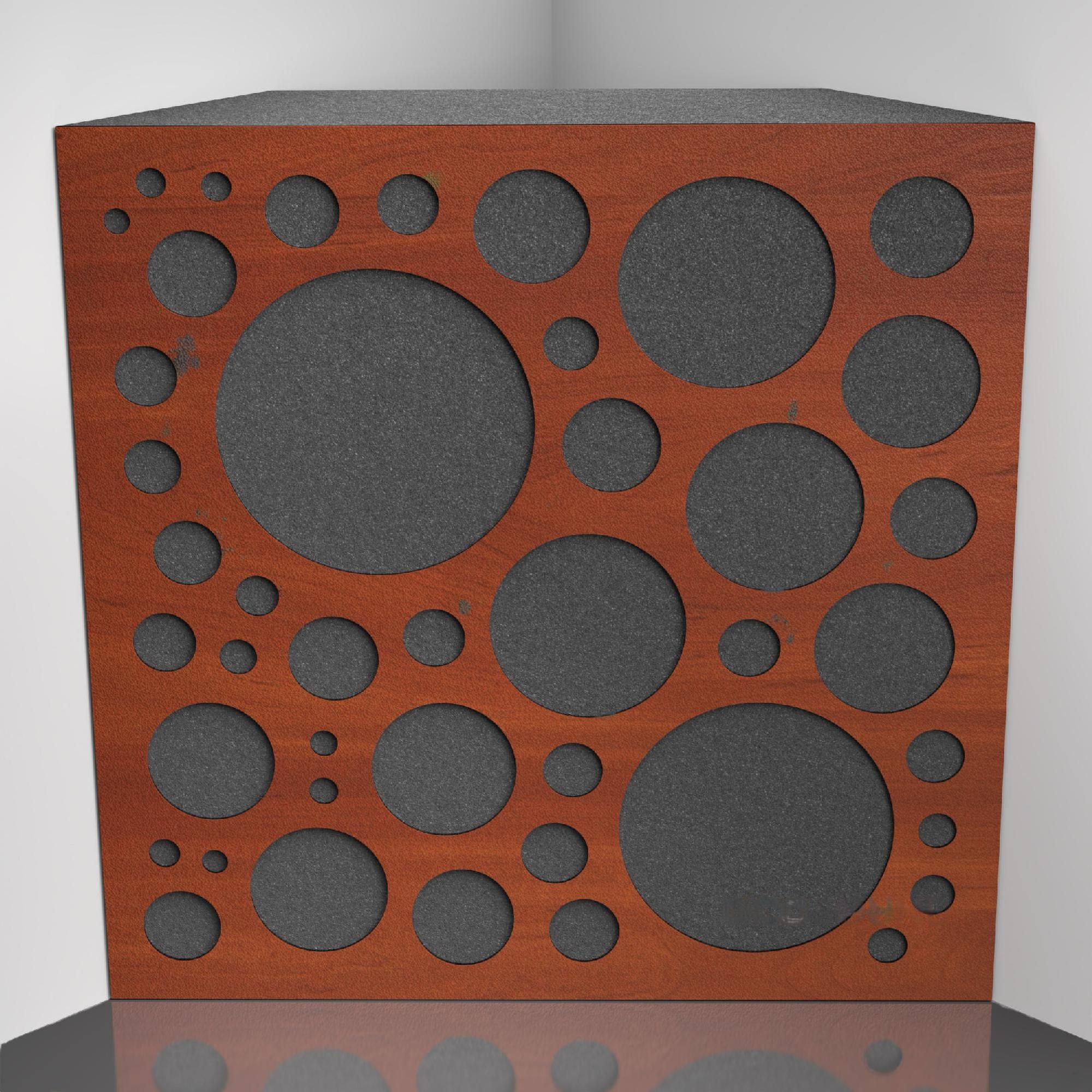 Бас ловушка Ecosound EcoBubble Apple-Locarno 50х50 см 100 мм Коричневый (1444)