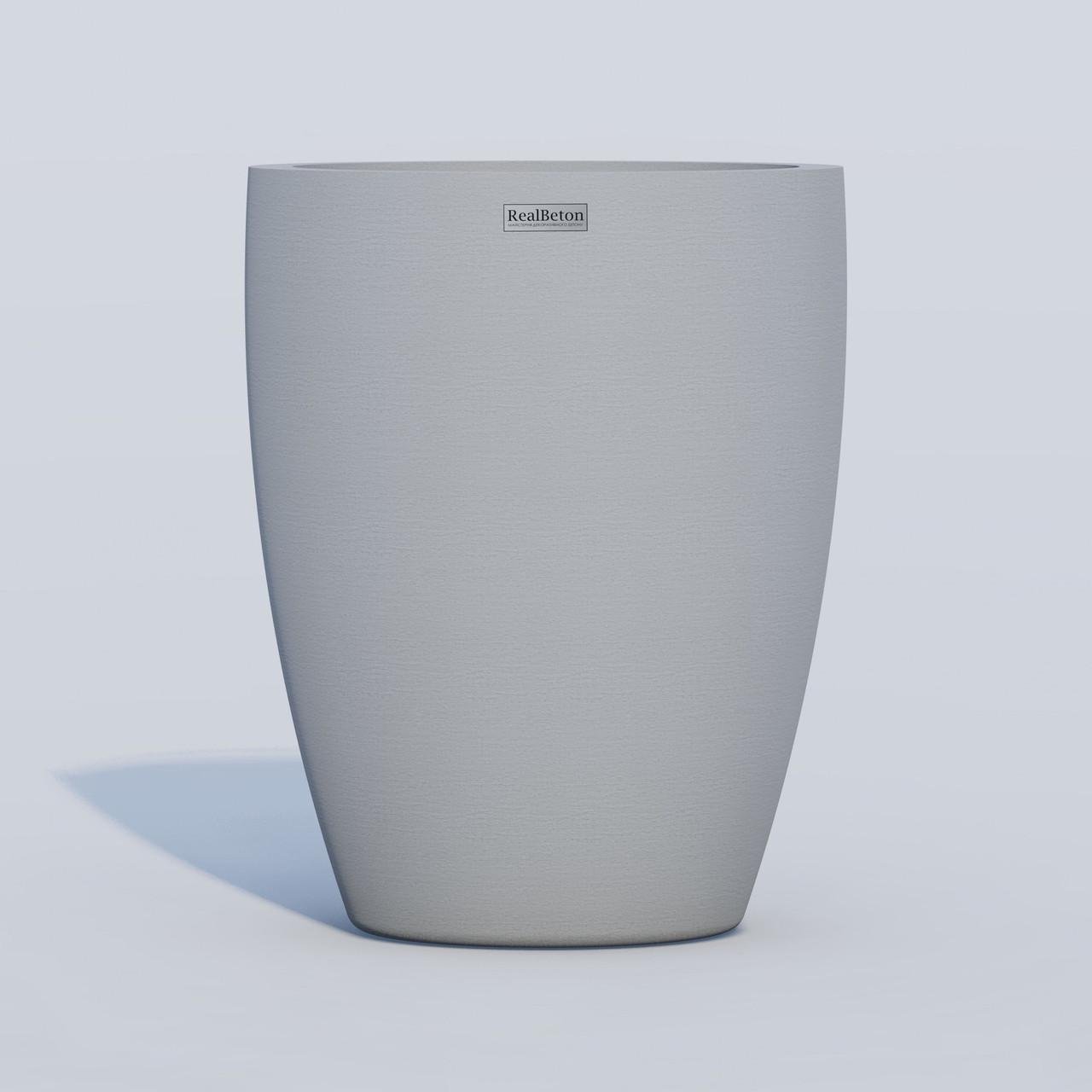 Вазон бетонный Клио 700x550 мм Серый (1922300378)