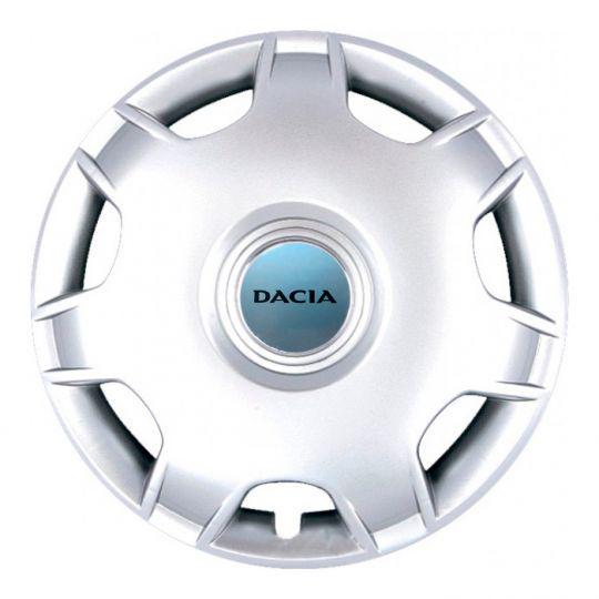 Автомобильные колпаки SKS 205 R14 с логотипом Dacia 4 шт. Серебристый
