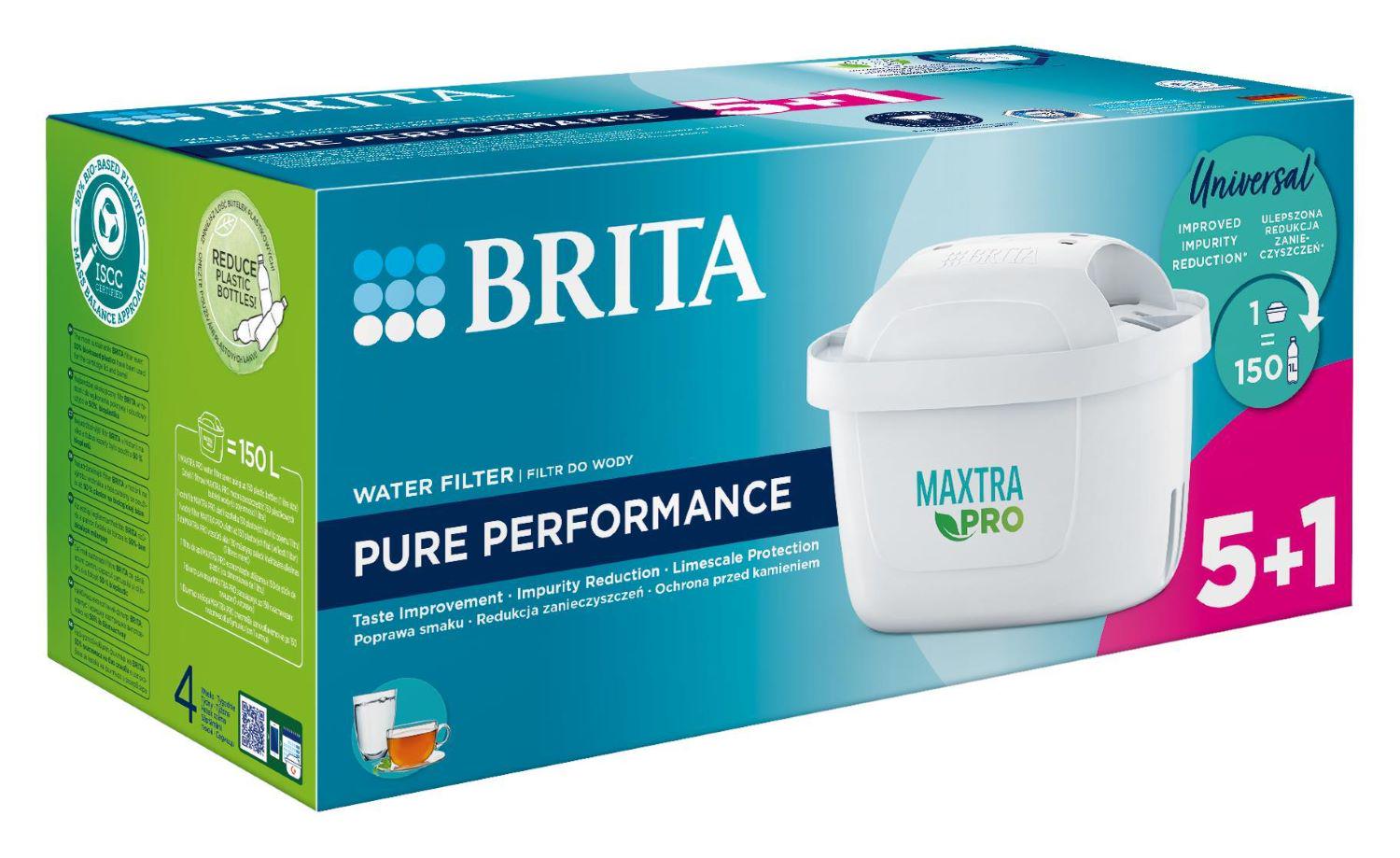 Комплект картриджей для кувшина BRITA MXPro 5+1 шт. (1051763) - фото 2