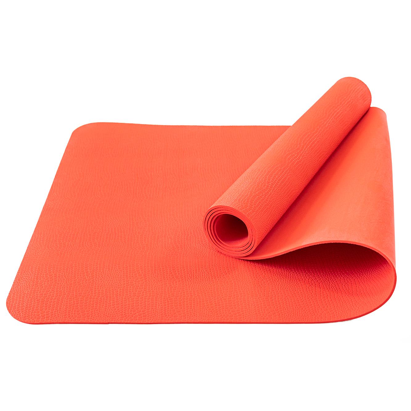 Килимок для фітнесу OSPORT Yoga Pro 3 мм Червоний (OF-0088)