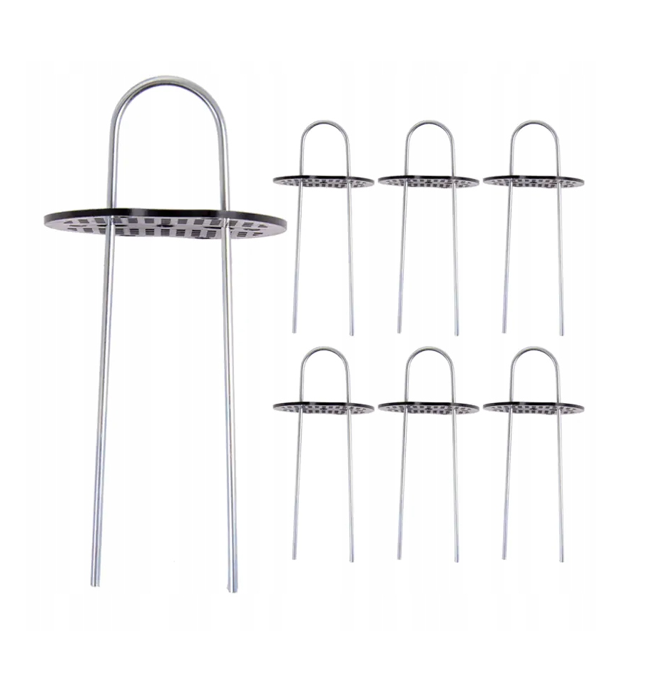 Комплект шпилек GardenLine для крепления агроволокна/пленки и сетки 15 см 6 шт. (DEN6577) - фото 5 Комплект шпилек GardenLine для крепления агроволокна/пленки и сетки 15 см 6 шт. (DEN6577) - фото 5