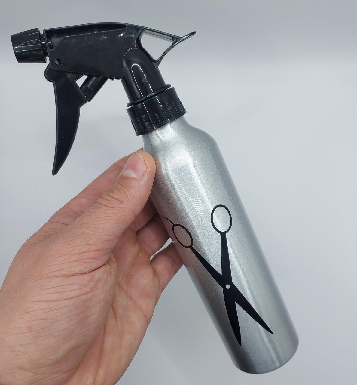 Пульверизатор парикмахерский алюминиевый ДенІС professional 260 мл Серебристый (1453070773) - фото 3 Пульверизатор парикмахерский алюминиевый ДенІС professional 260 мл Серебристый (1453070773) - фото 3