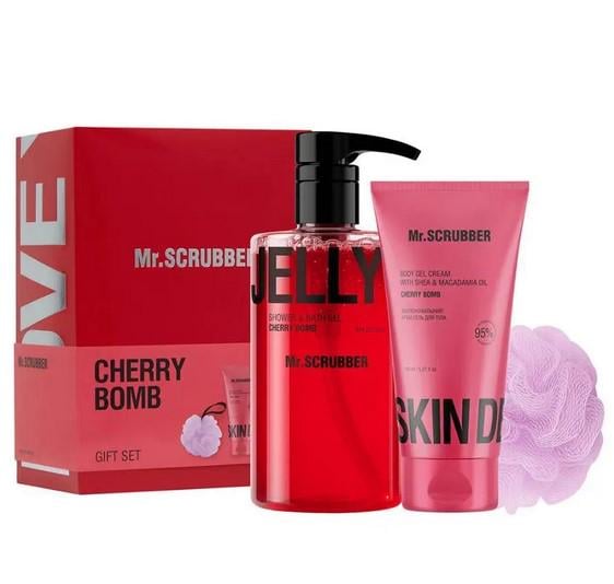 Подарочный набор уходовой косметики Mr Scrubber Cherry Bomb