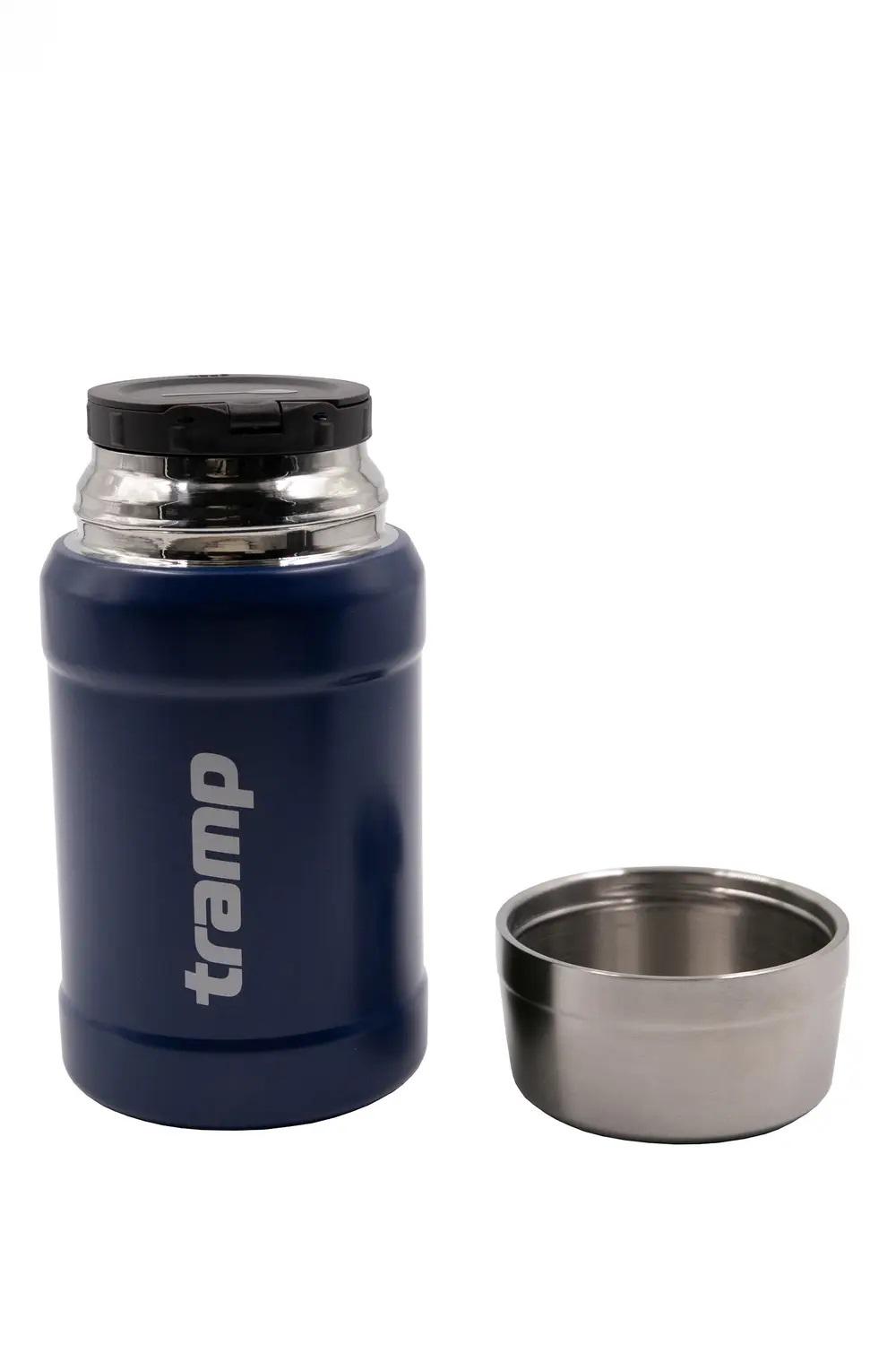 Термос харчовий з широким горлом Tramp 0,8 л у чохлі Синій (UTRC-132-blue) - фото 5